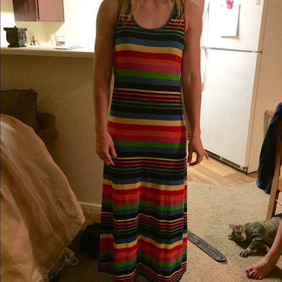 Lovel U.S.A - Rainbow Maxi Dress - Picture 2 of 4