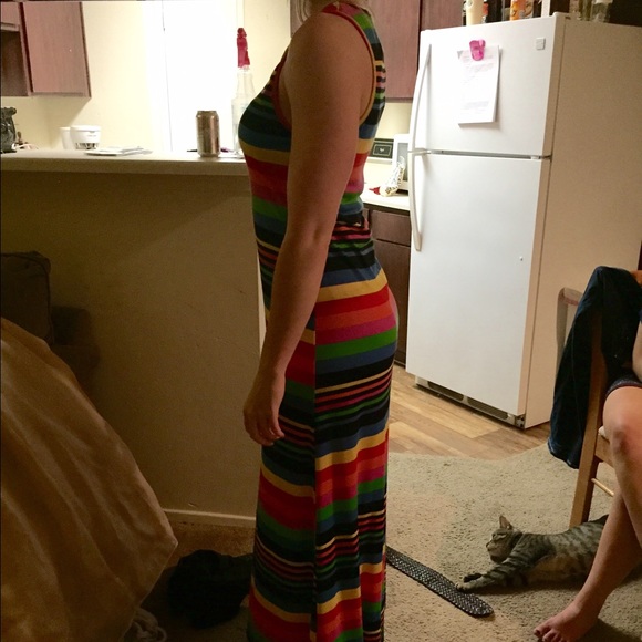 Lovel U.S.A - Rainbow Maxi Dress - Picture 3 of 4