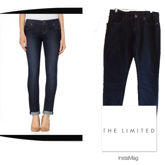 The Limited Pants - NWT Limited Dark Legging Skinny Denim