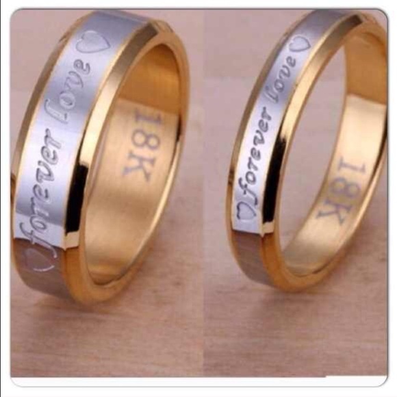 Forever Love promise band for men.