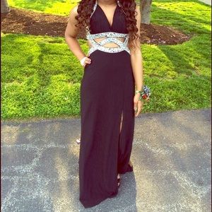Black Elegant Prom Dress