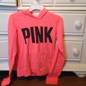 Peach Victoria's Secret PINK hoodie