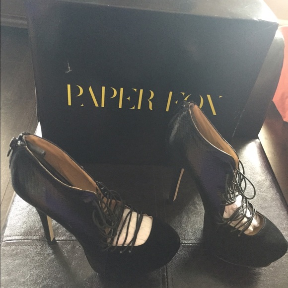 Paper Fox Shoes - 🚫 SOLD ON MERCARI 🚫 Black pumps