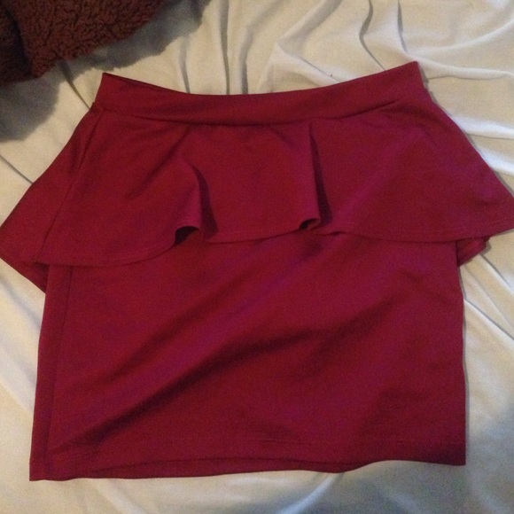 Peplum Skirt