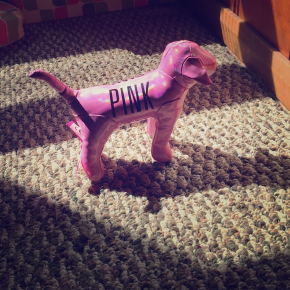 Victoria's Secret pink dog