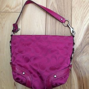 EUC small Coach handbag