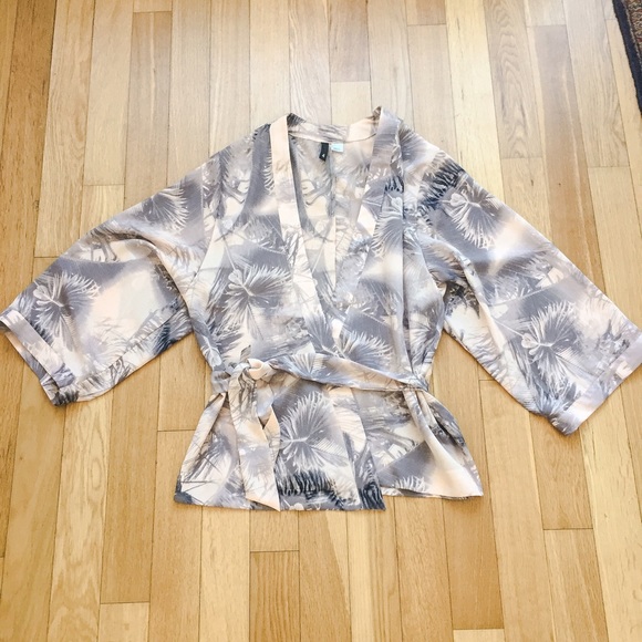 Silky Kimono Top