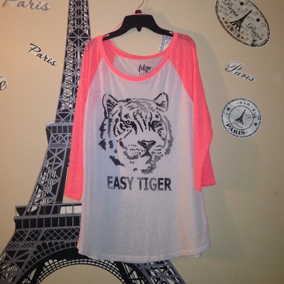 "Easy Tiger" Long Sleeve Shirt