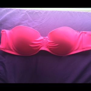 Victoria Secret strapless push up swim top