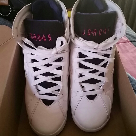 🔴SOLD🔴⇨Girls Air Jordan Retro 7 🔺LOWEST PRICE🔺 - Picture 4 of 4