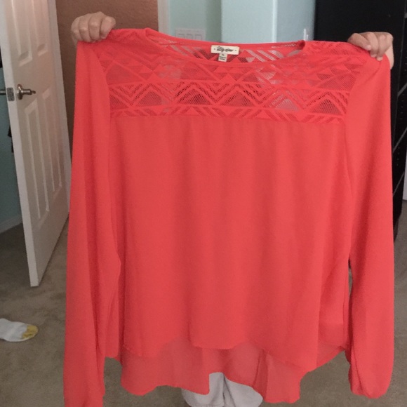 JC Penny orange top!