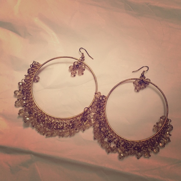 hoop earrings