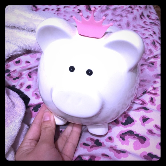 Cutest princess piggy with tutu bank!