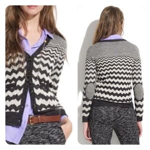 Madewell Sweaters - madewell // chevron graphic songstress cardigan Madewell Sweaters - madewell // chevron graphic songstress cardigan