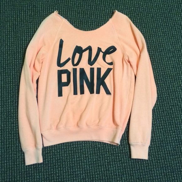 Neon orange VS crew neck