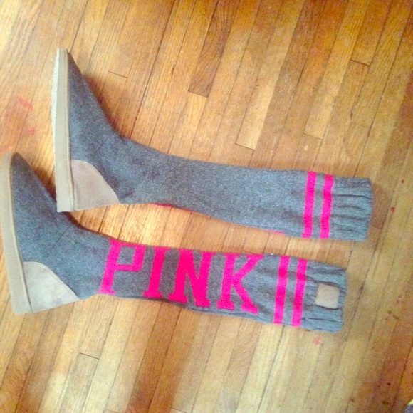 Victoria's Secret Love Pink Mukluks