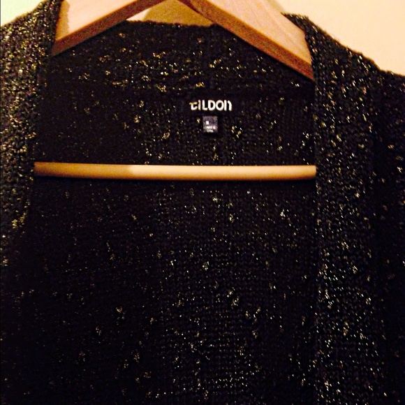 Tildon black sparkle sweater - Picture 2 of 3