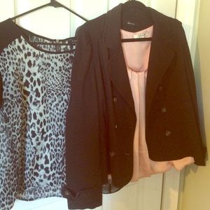 3 pieces -Forever 21 bundle jacket and 2 blouses