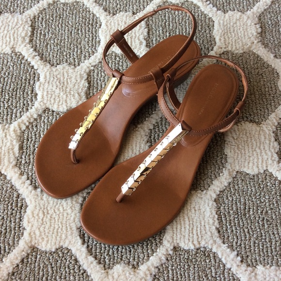 BCBGeneration Shoes - Gold Accent Wedges