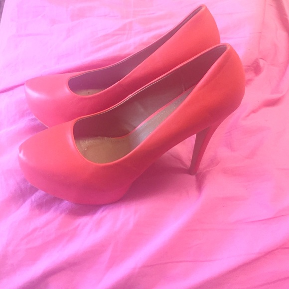 Orange heels