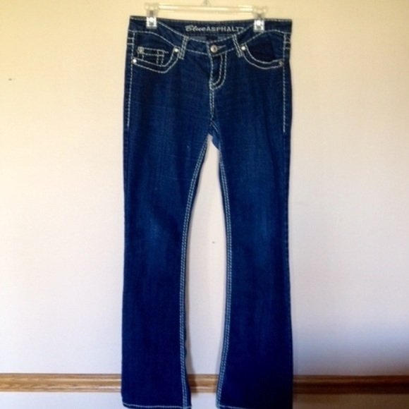 Blue asphalt jeans (bootcut)