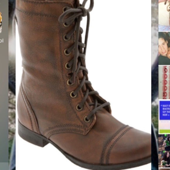 Brown boots!