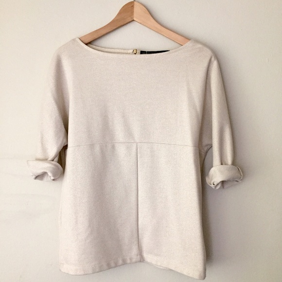 Zara Tops - [Zara]mod glitter top