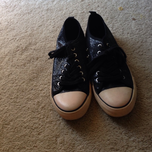 Sparkly chucks from american eagle