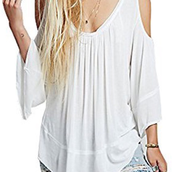 Free People Bell Sleeve Top🌾🌿SoLD on EBAY💕 - Picture 2 of 4