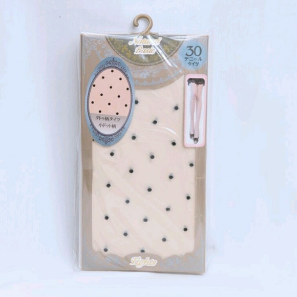 Black dots Tattoo Tights - Brand New