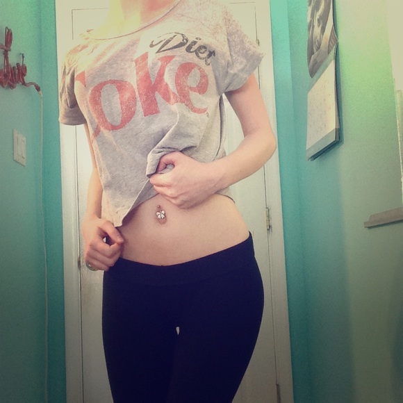 Coke belly shirt