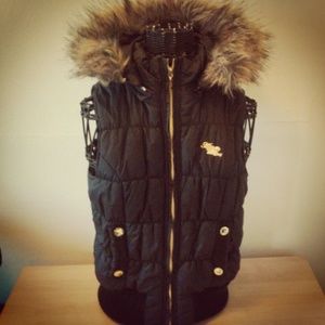 🎉HOST PICK🎉 Black hooded vest