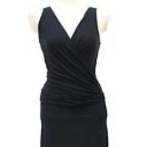 Black cabi mid length dress L