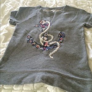 J crew anchor sweatshirt.