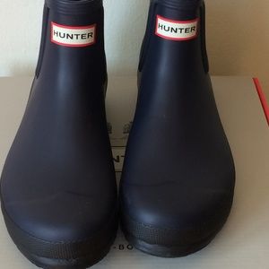 Hunter Original Chelsea Boots in Midnight (Navy)
