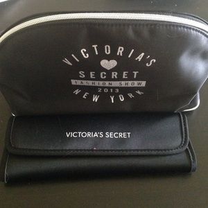 Victoria's Secret Cosmetic Bag w/Brushes