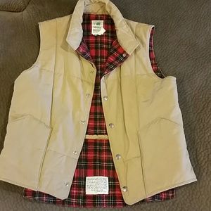Flannel Outdoors Vest