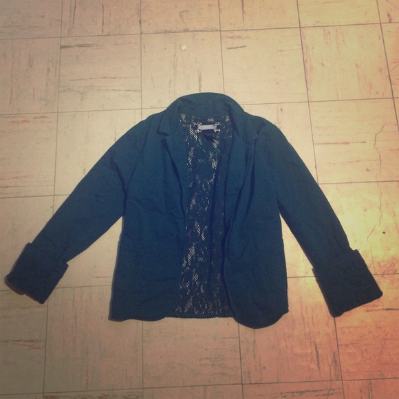 Dark green colored buisness jacket :)