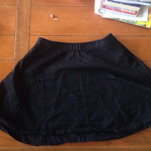 Black skirt