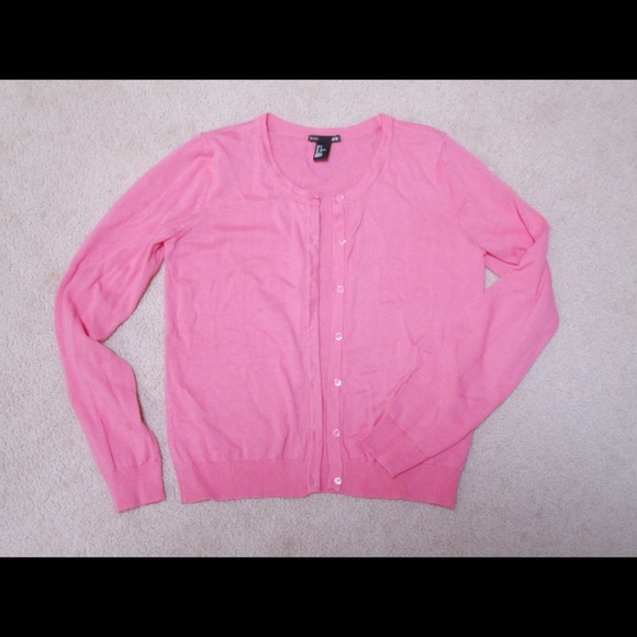 Pink H&M Cardigan - Picture 1 of 2