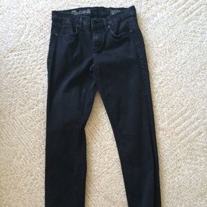 Madewell black "skinny skinny" jeans