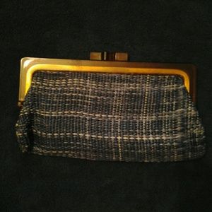 vintage multicolor clutch