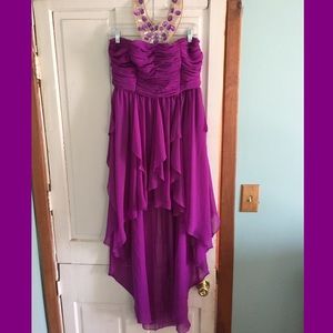 Adrianna Papell Fuchsia Dress | Size 10