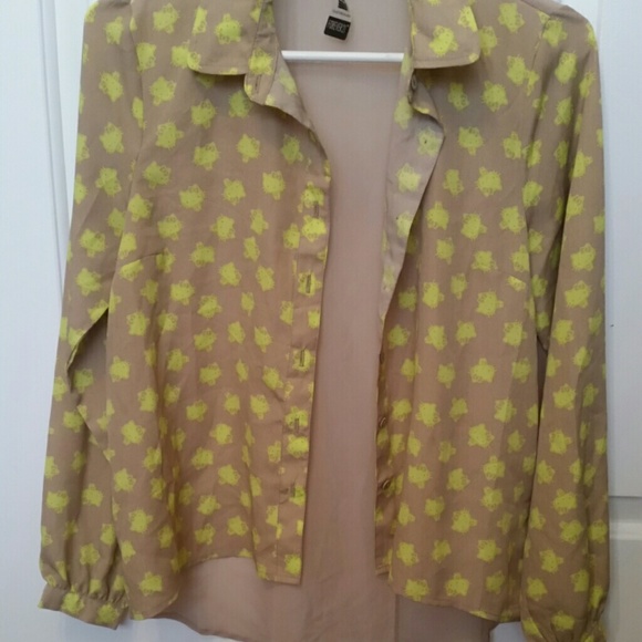 Hello kitty forever 21 button up