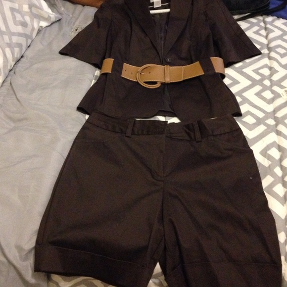 Worthington Blazer with Shorts.