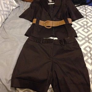 Worthington Blazer with Shorts.