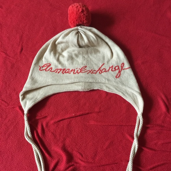 Cute Armani Exchange beenie