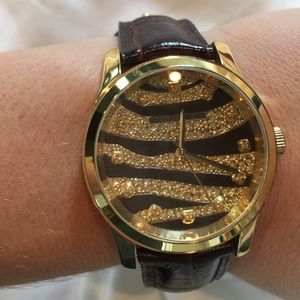 Michael Kors striped watch