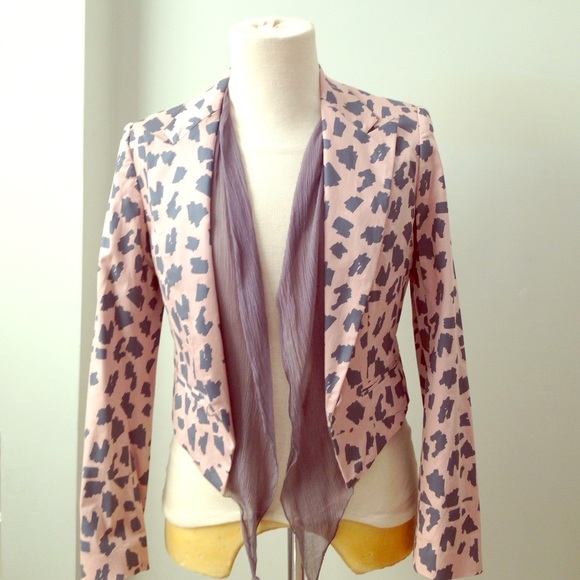 Buddhist Punk Jackets & Blazers - 2X HP 🎶rockstar leopard blazer🎶