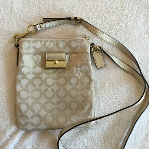 Coach cross body purse